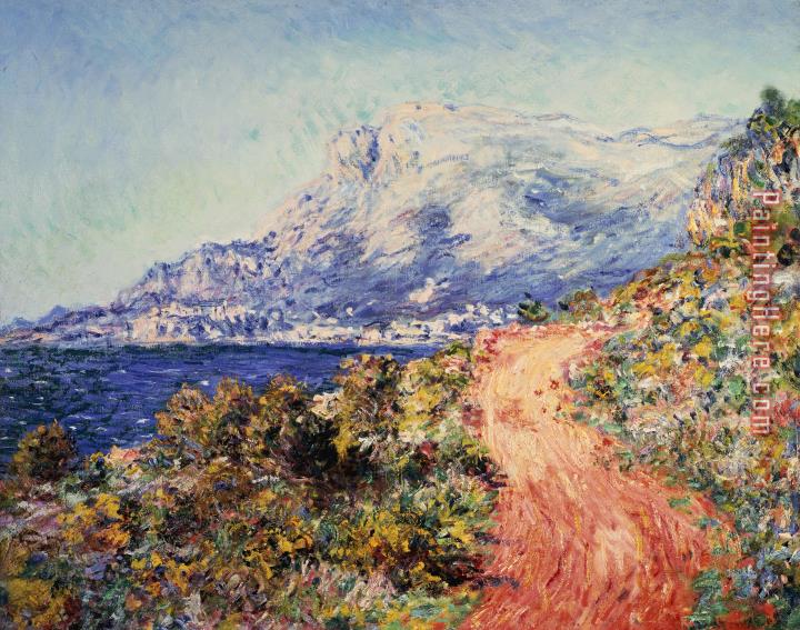 Claude Monet The Red Road near Menton